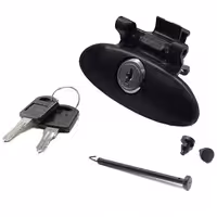 خرید دستگیره درب داشبورد پژو 207 قفل دار مشکی | اتوموبی