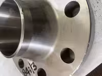 فلنج گلودار "3  دابلکس ریس فیس کلاس 300 رد10  B16  از جنس  A/SA182/F51