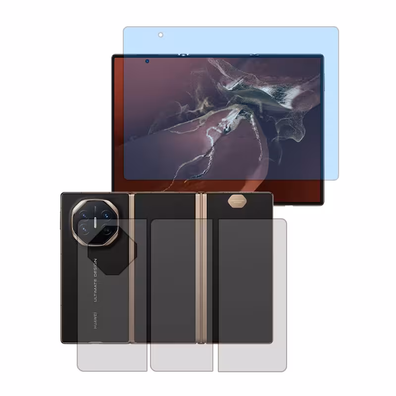 گلس هوآوی Mate XT Ultimate مدل هیدروژلی آنتی بلو به همراه محافظ پشت برند هوکو کد LSSS