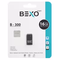 فلش مموری بکسو مدل B-300 USB2.0 ظرفیت 16 گیگابایت
