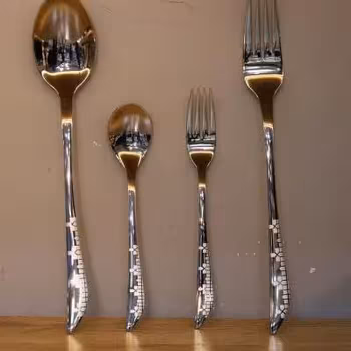 سرویس قاشق و چنگال 12نفره 48 تکه عرشیا مدلTM1111L-3477