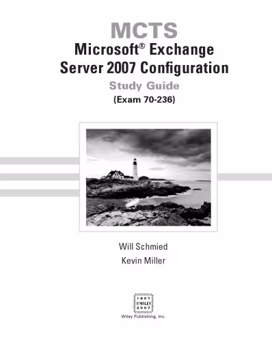 خرید و دانلود نسخه کامل کتاب MCTS Microsoft Exchange Server 2007 Configuration Study Guide Exam 70-236