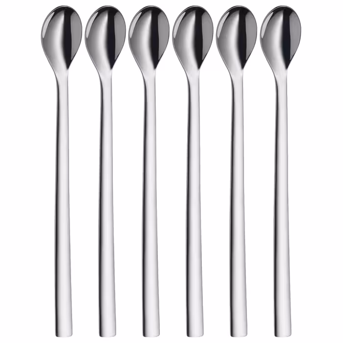 قاشق شربت خوری 6 پارچه دبلیو ام اف مدل WMF Long drink spoons NUOVA