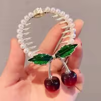 گیره موی گوجه ای گیلاس