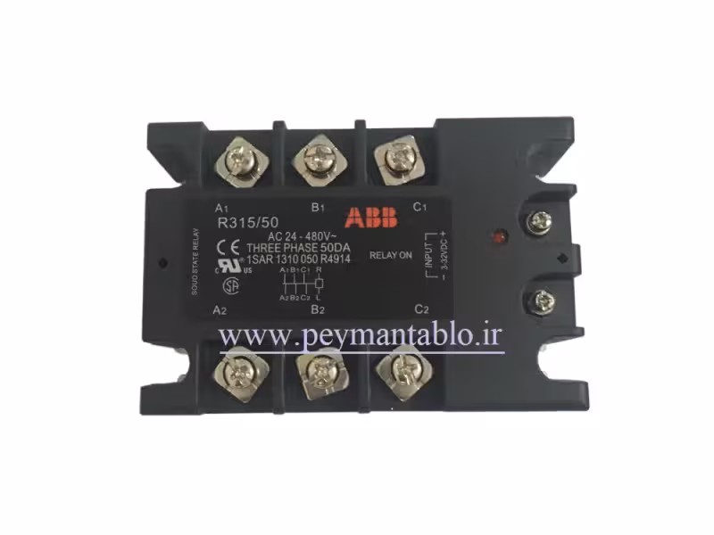 رله الکترونیکی SSR سه فاز 50 آمپر ABB