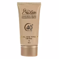 کرم ضد آفتاب مدیسان سری All Skin شماره 1 مدلLight Beige