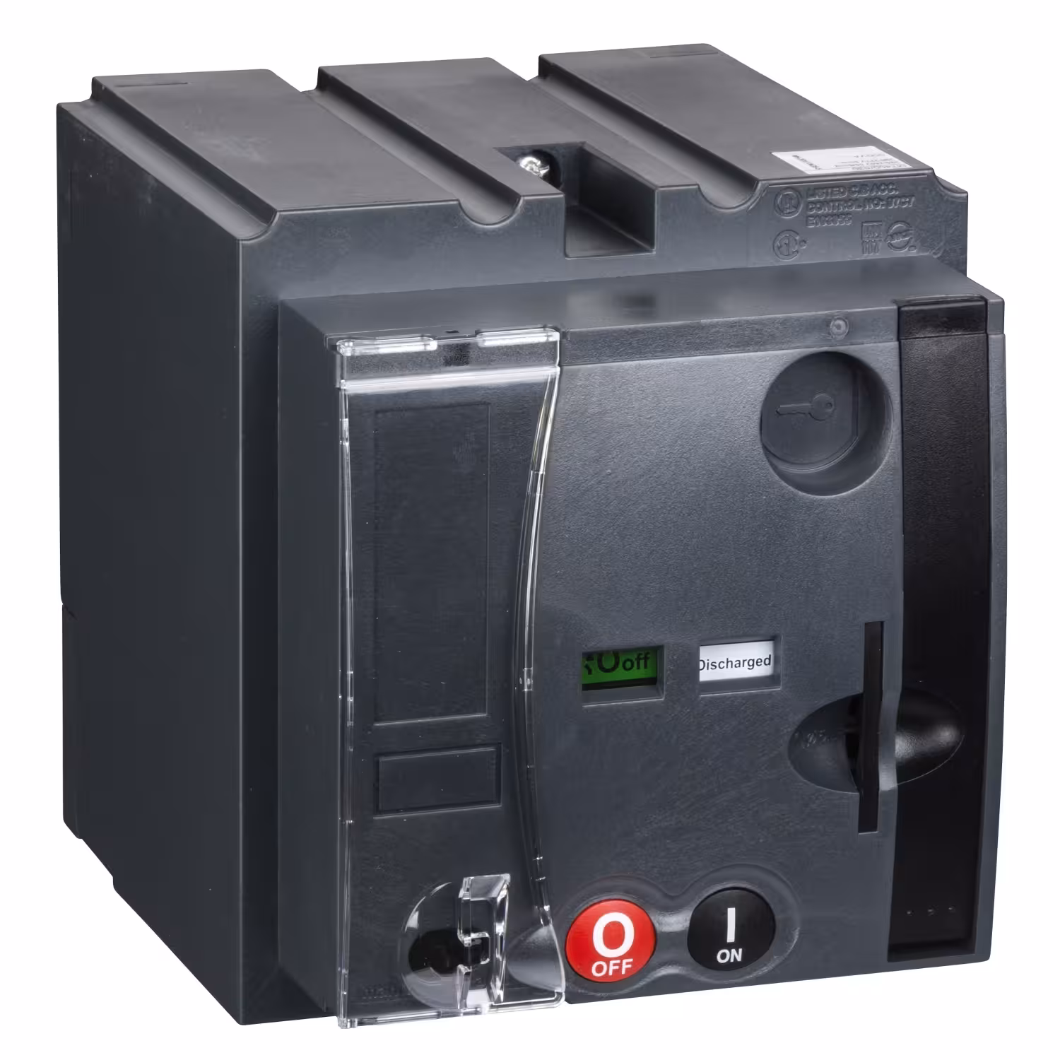 موتور کليد اتوماتیک اشنایدر الکتریک سری NSX400-630 ولتاژ 110 تا 130 ولت DC
