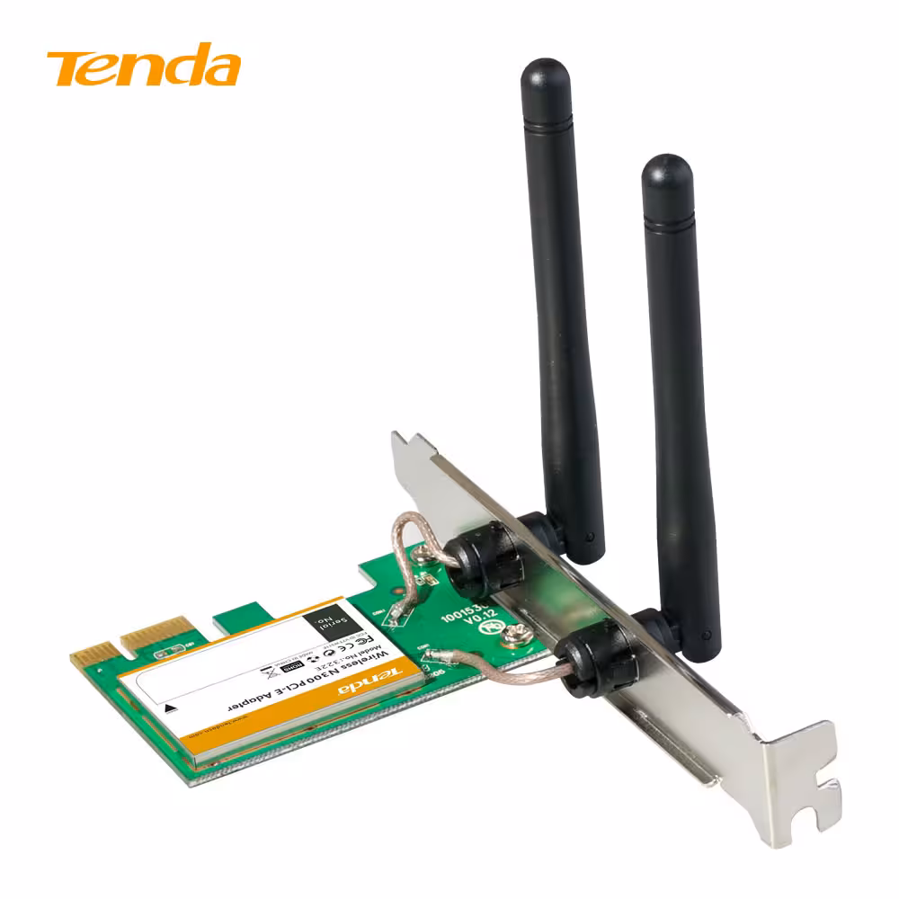 کارت شبکه PCI-E وایرلس N300 تندا مدل Tenda W322E