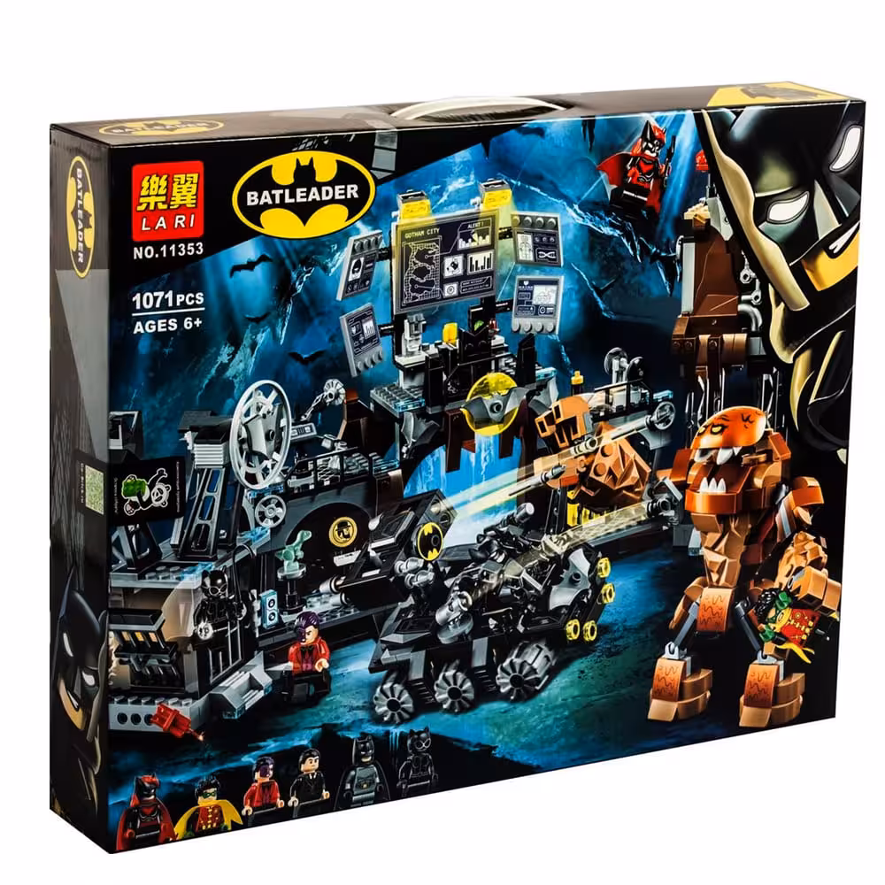 لگو غار بتمن LARI Batcave Clayface Invsion