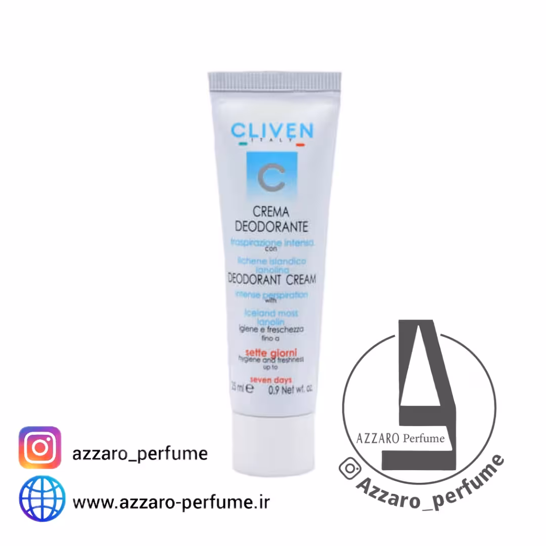 کرم دئودورانت کلیون مدل Deodorant Cream 7 Days حجم 25 میلی لیتر