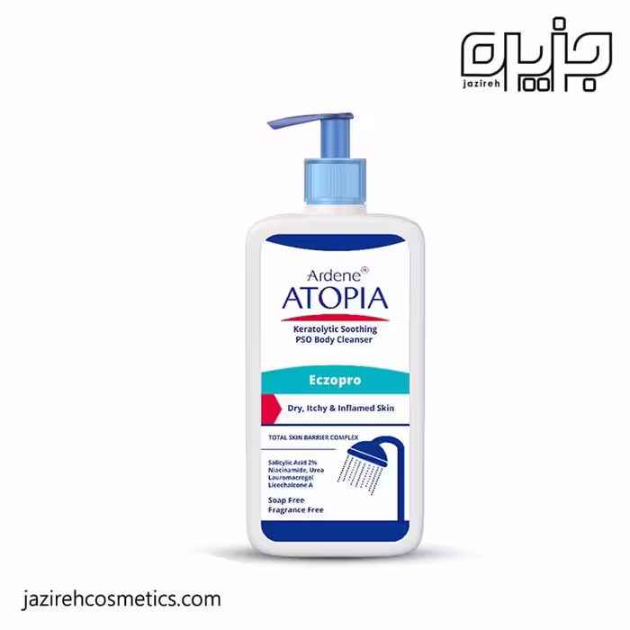 بالم شوینده بدن التیام بخش و لایه بردار پوست ECZOPRO حجم500 میل