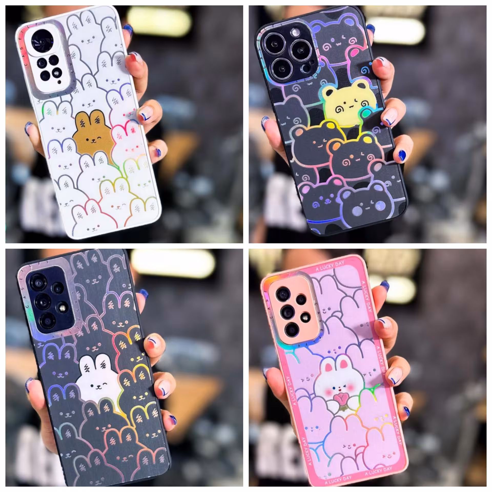  قاب هولوگرامی رنگی در چند طرح متفاوت