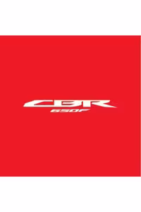 نوار رینگ موتورسیکلت سفید HONDA CBR650F SIDE GRENAGE STICKER LABEL 1 قطعه Home