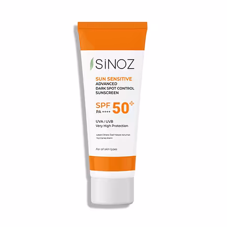 کرم ضد آفتاب و ضد لک سینوز SPF50  مناسب انواع پوست حجم 50 میلی لیتر