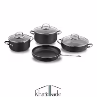 سرویس قابلمه 7 پارچه گرانیتی کرکماز A1371 (اصلی) مدل گلکسی