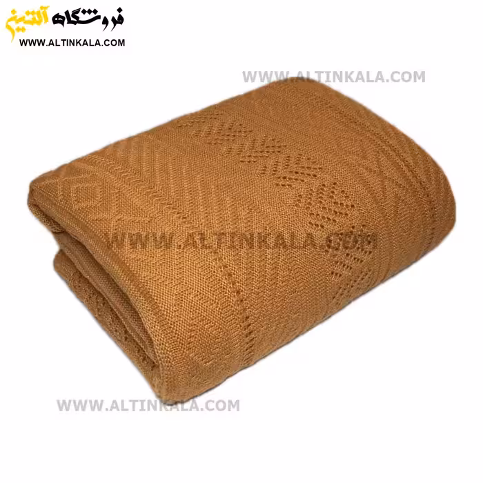 شال مبل بافت (رومبلی) سوپر (تراکم بالا) طرح ارکیده سایز 150×200
