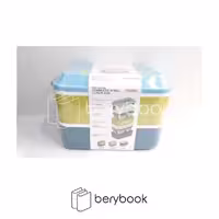 mine / ماین / ظرف غذا / استیل / دو طبقه / LB-210