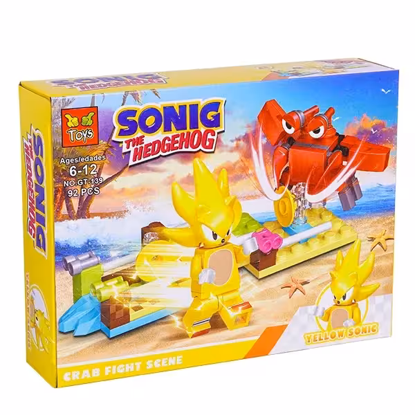 لگو سوپر سونیک و خرچنگ