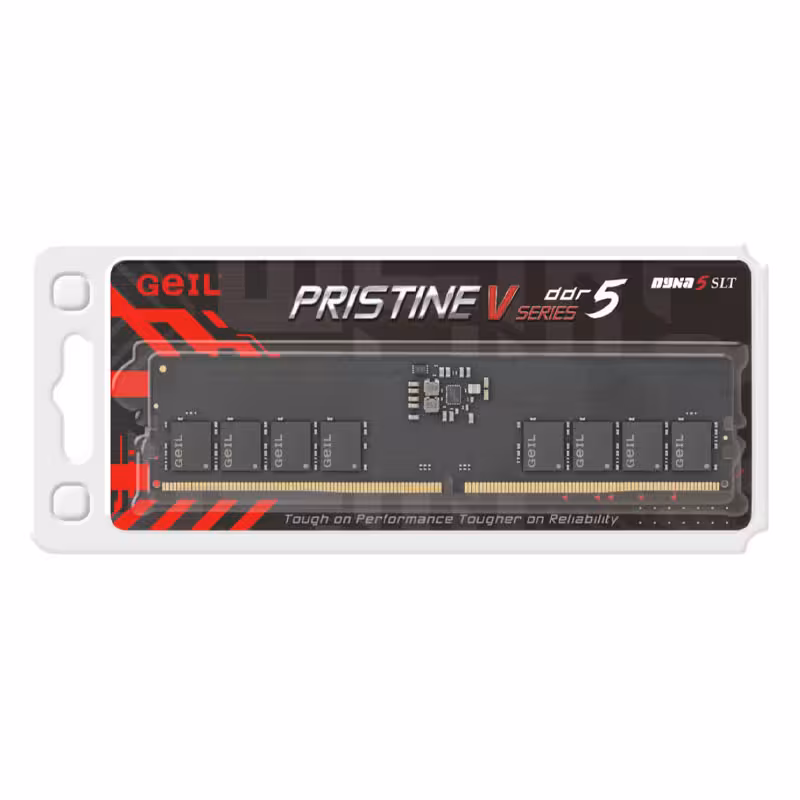 رم دسکتاپ DDR5 تک کاناله 4800 مگاهرتز GEIL PRISTINE V ظرفیت 16 گیگابایت
