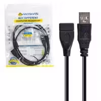 کابل افزایش طول USB 1.5 متری نویزگیردار Anoshan