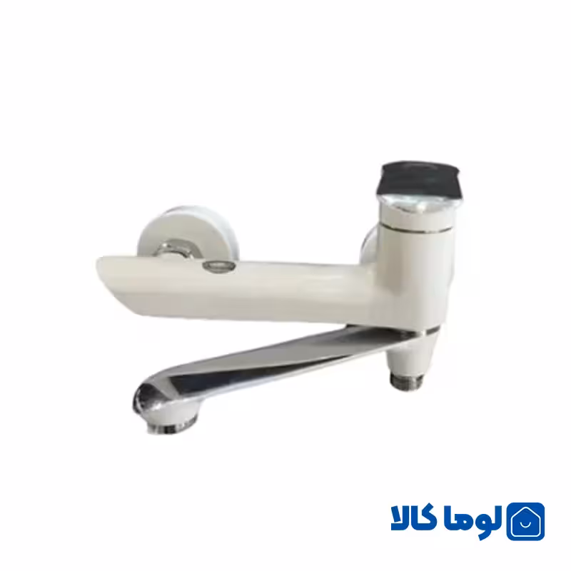 شیر حمام راسان مدل دینو شیری کروم