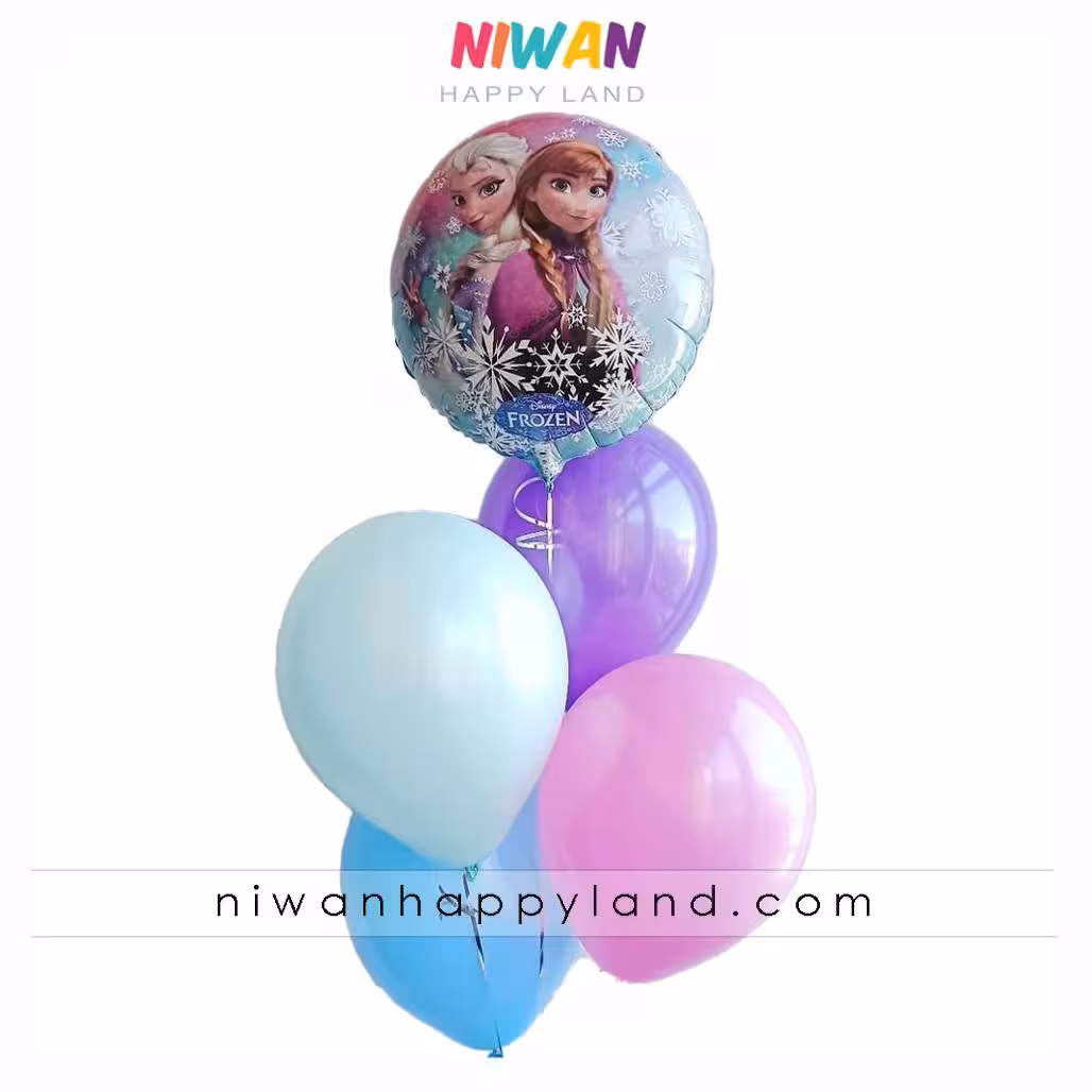 پک بادکنک فروزن 5عددی