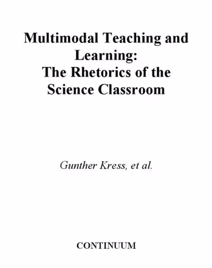 خرید و دانلود نسخه کامل کتاب Multimodal Teaching and Learning (Advances in Applied Linguistics)