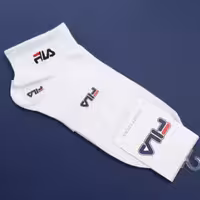 جوراب مچی اسپورت کش پهن مارک FlLA رنگ سفید کد 20031