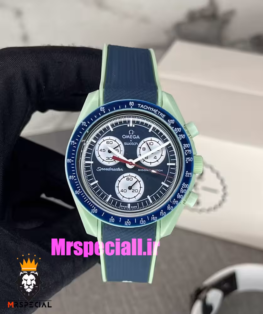 ساعت مچی امگا سواچ مدل مأموریت به زمین OmegaSwatch Moonswatch 021020