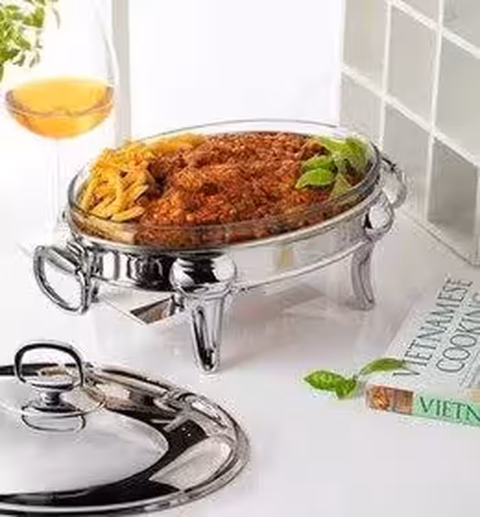 سوفله بیضی کوچک روما نقره ای ریور کد RM302