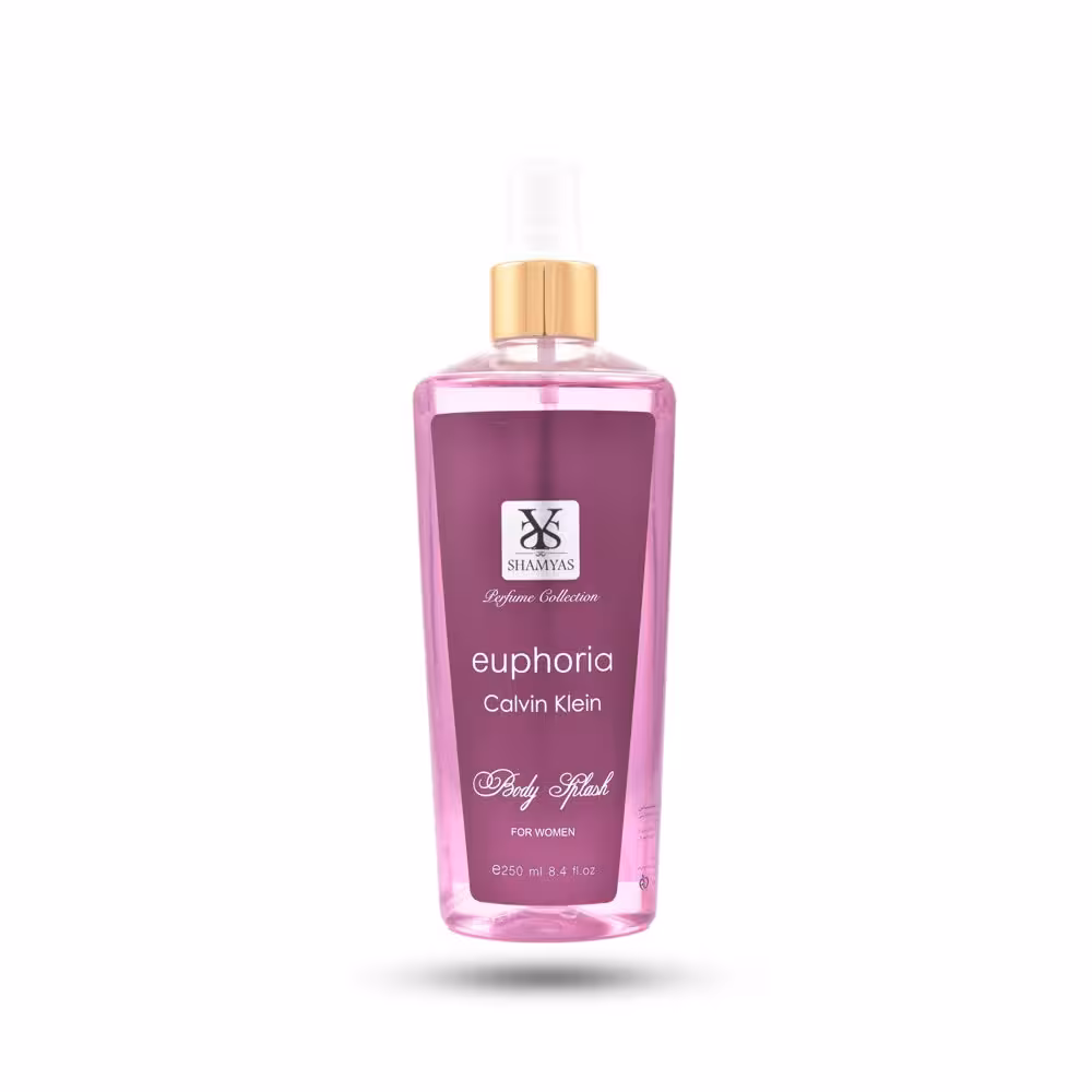 بادی اسپلش زنانه شمیاس مدل euphoria Calvin Klein حجم 250 میل