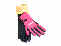 دستکش دوچرخه سواری زمستانی Speed رنگ صورتی