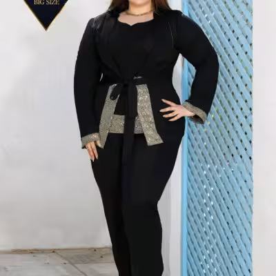 کت و تاپ و شلوار مجلسی سایز بزرگ