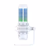 میکروفون گیمینگ هایپر ایکس QuadCast S RGB White