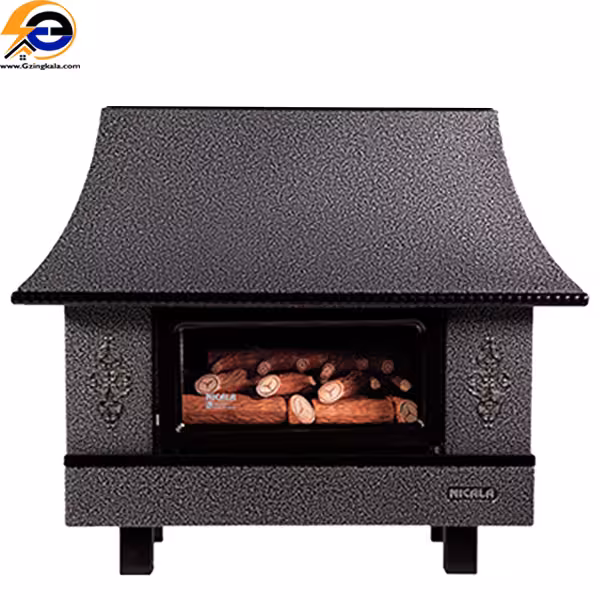 بخاری گازی شومینه ای نیک کالا مدل سیما MC22