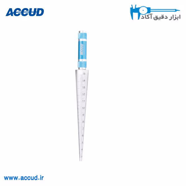 تیپر گیج مخروطی 15-3 میلی متر Accud (آکاد) مدل 964-015-11