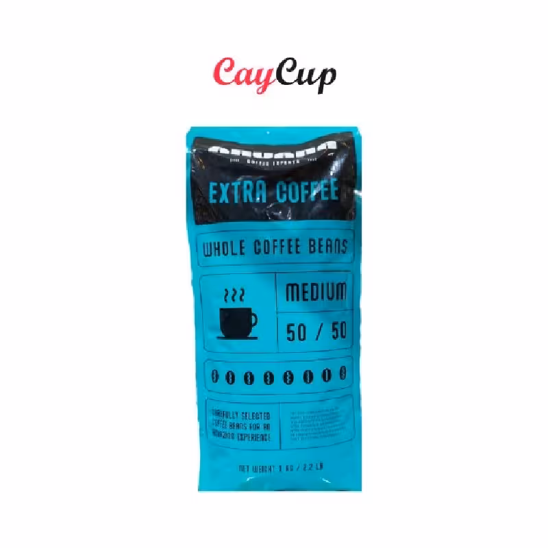 دانه قهوه اکسترا کافی آروانا 1 کیلوگرم