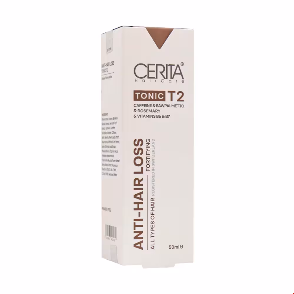 هیرتونیک گیاهی T2 سریتا 50 میلی لیتری