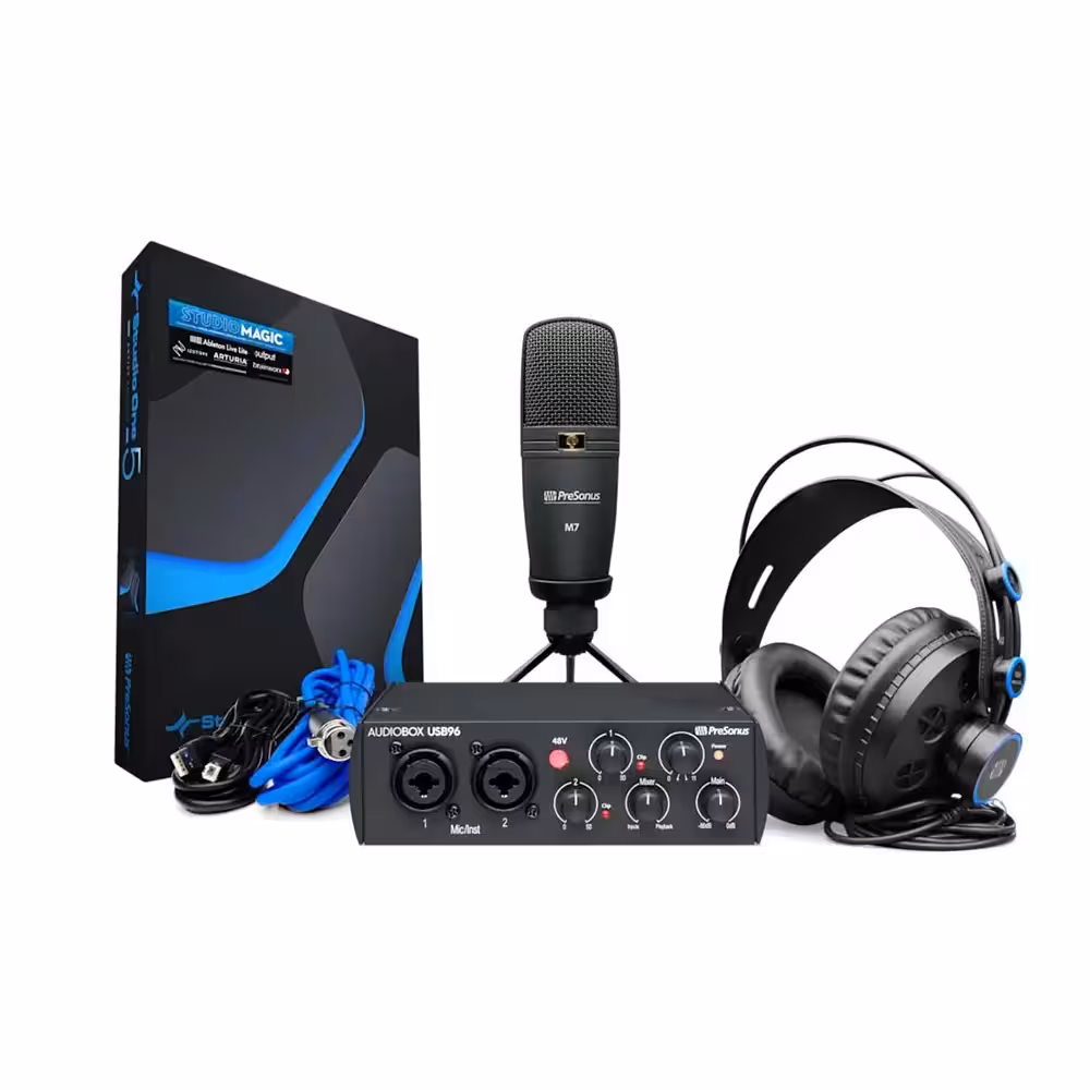 پکیج استودیویی پریسونوس مدل Audiobox 96 Studio-25th Anniversary