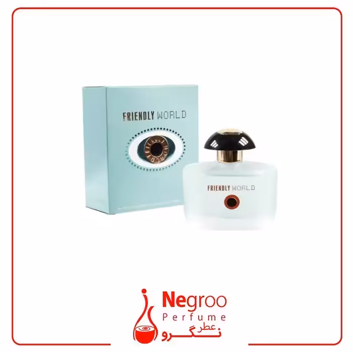 ادکلن زنانه فراگرنس ورد مدل فرندلی ورلد رایحه رایحه کنزو ورلد