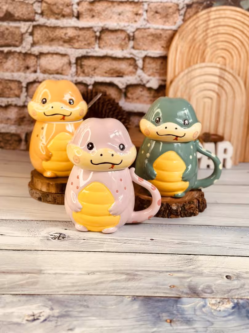 ماگ و ظرف عسل طرح دایناسوری کد 3381