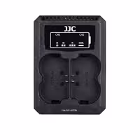 شارژر دوقلو USB باتری دوربین فوجی فیلم جی جی سی مدل DCH-NPW235