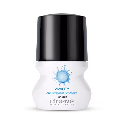 رول ضد تعریق مردانه سینره با رایحه خنکCinere Vivacity Antiperspirant Deodorant For Men