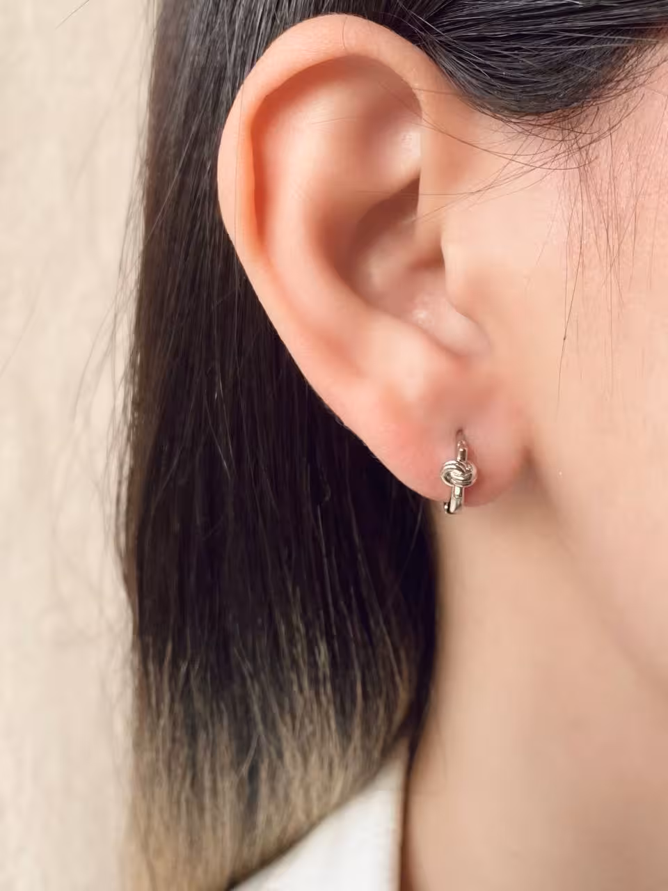 گوشواره حلقه ای، مدل گره، برند ژوپینگ