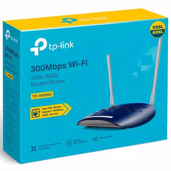 مودم روتر VDSL/ADSL تی پی-لینک مدل TD-W9960