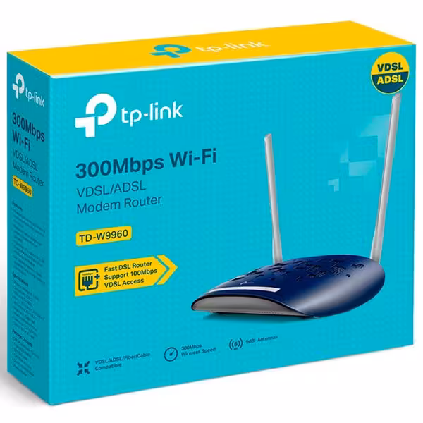 مودم روتر VDSL/ADSL تی پی-لینک مدل TD-W9960