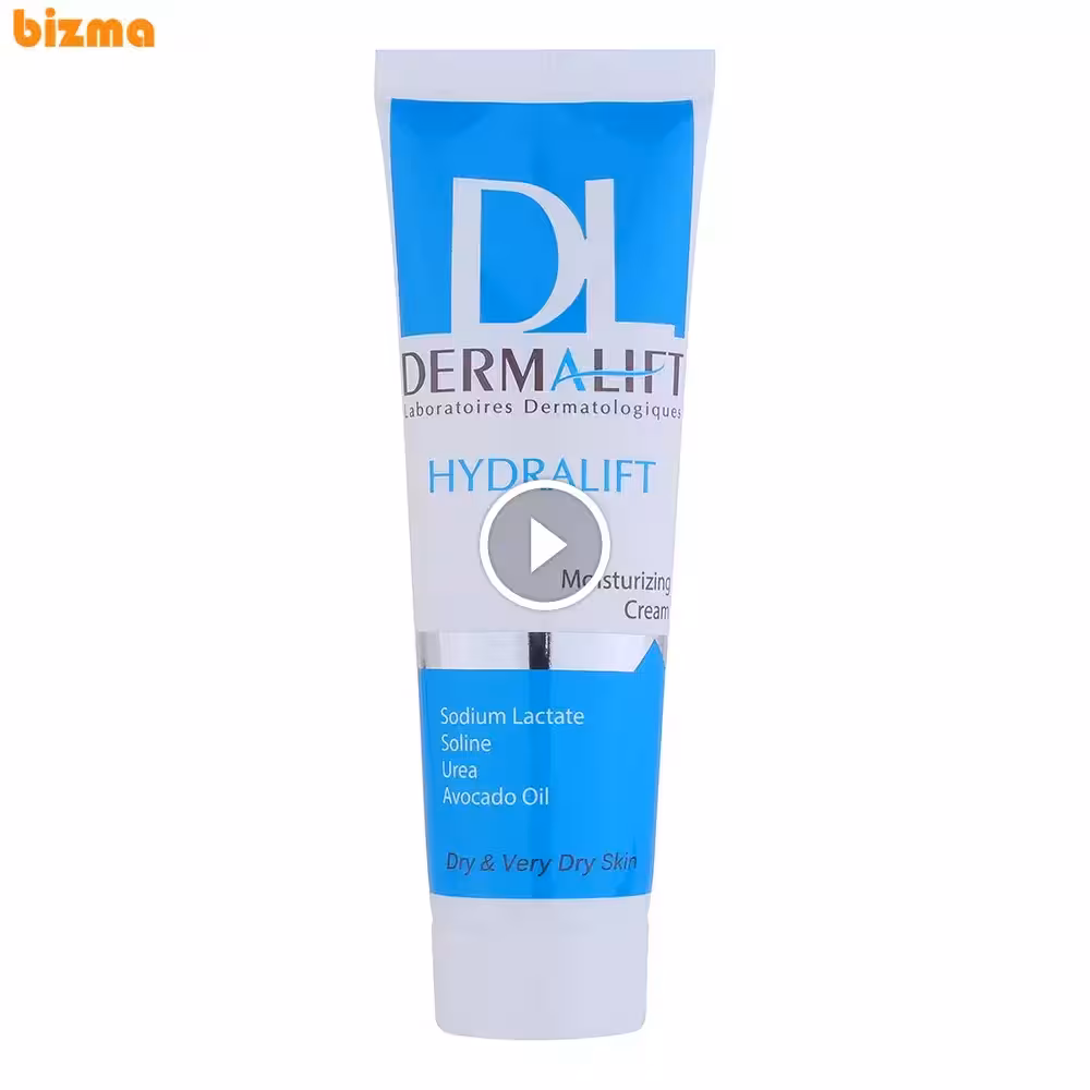 کرم مرطوب کننده صورت درمالیفت مدل HydraLift مناسب پوست‌های خشک حجم 50 میلی لیتر