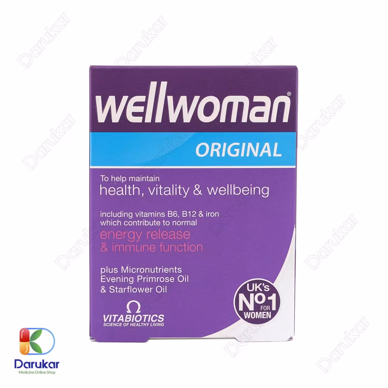قرص ول وومن اورجینال ویتابیوتیکس، مخصوص خانم ها