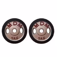 صفحه هالتر دورلاستیک MDM بسته 2عددی وزن 5 کیلوگرم