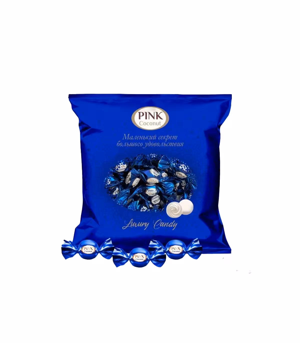 شکلات ترافل پینک با مغز نارگیل بسته 500 گرمی